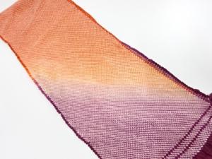 正絹　振袖用　絞り帯揚げ